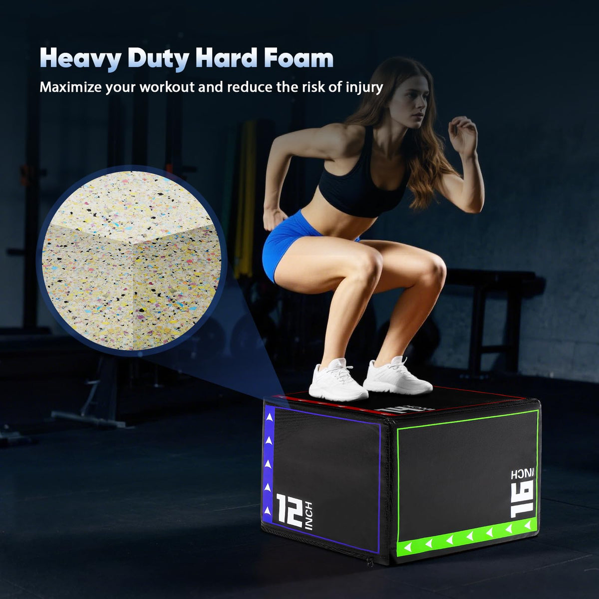 3 in 1 Plyometric Jump Box Z7490