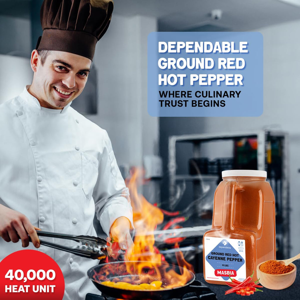 6 Lb Ground Red Pepper E791951