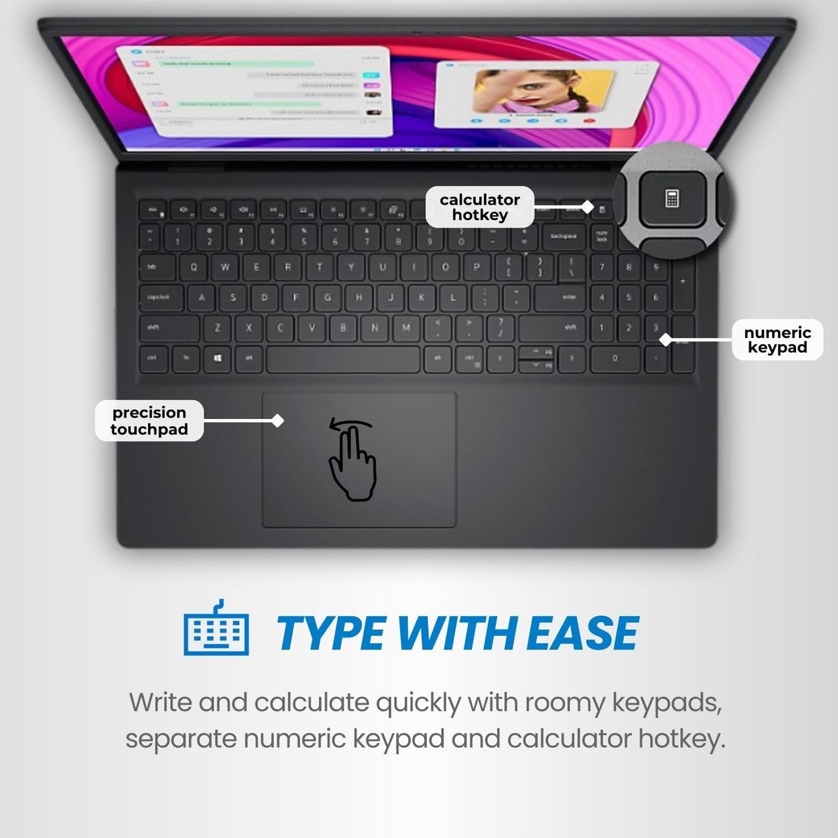 15.6" Touchscreen Laptop M7573