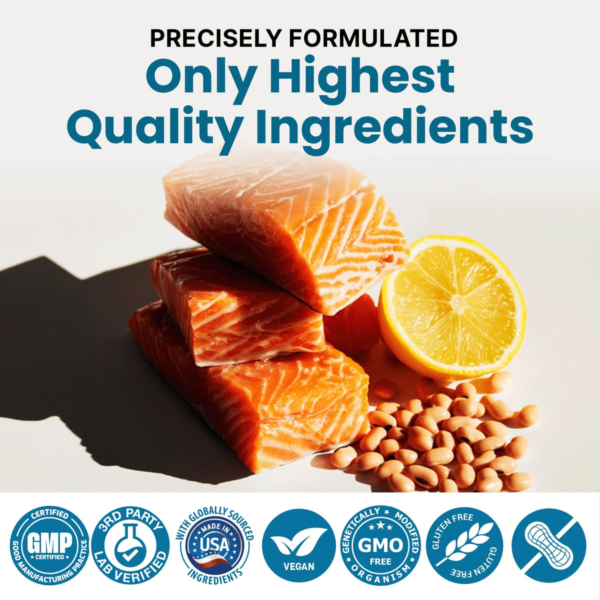 Fish Oil Omega-3 with D3 K2 CoQ10 Softgels L422