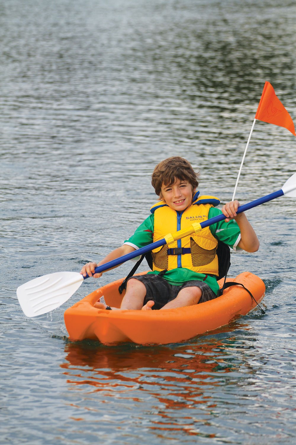 Blue & White Kids Kayak Paddle 152 cm W31552