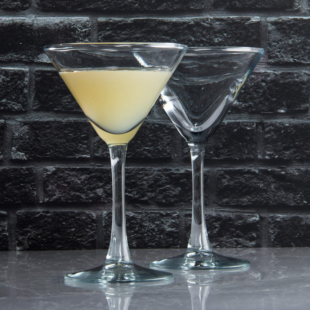 Clear Cocktail Glasses Set of 7, 6 Ounce Q2872