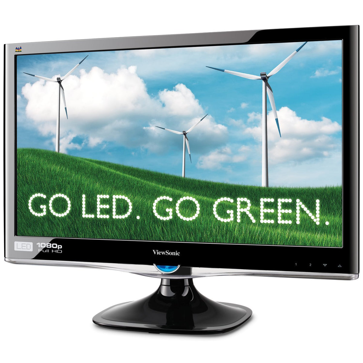 22-Inch Full HD 1080p LED Monitor with Speakers I757016