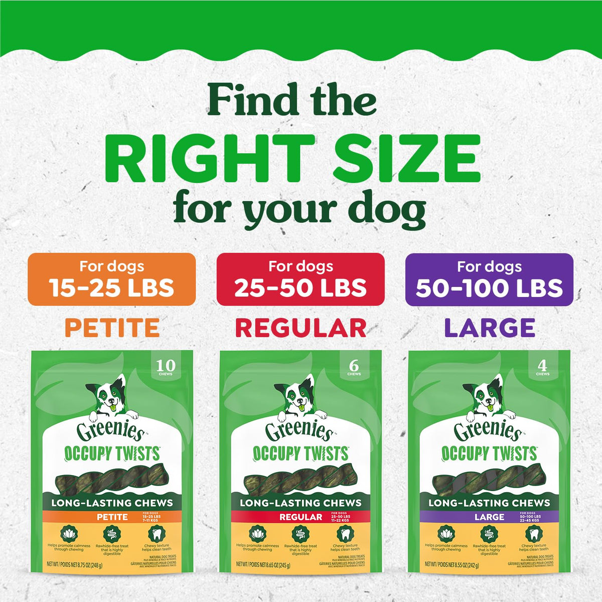 Chicken Flavor Dog Treats, 4 Count Z2754
