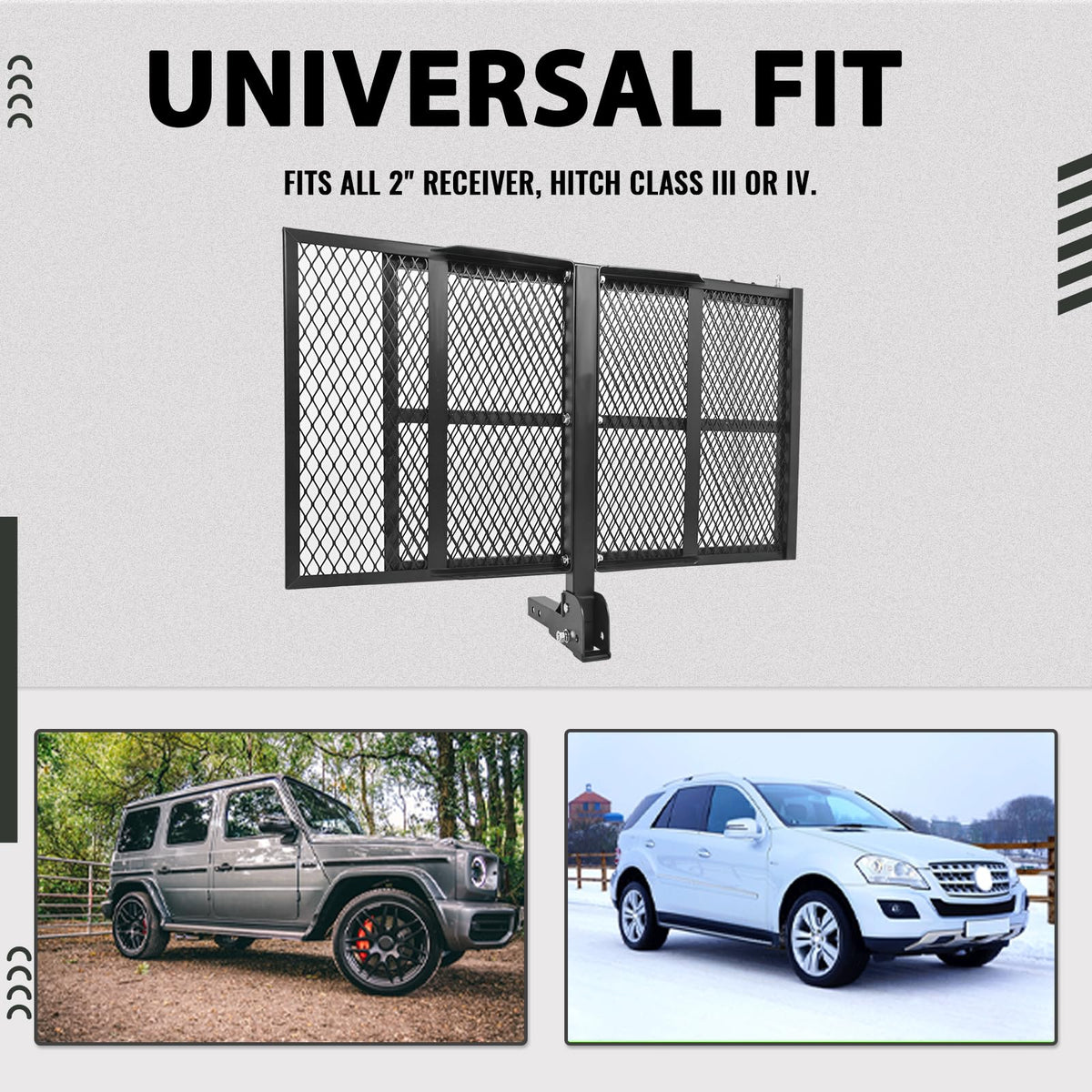 Steel Folding Mobility Scooter Carrier Rack D2260