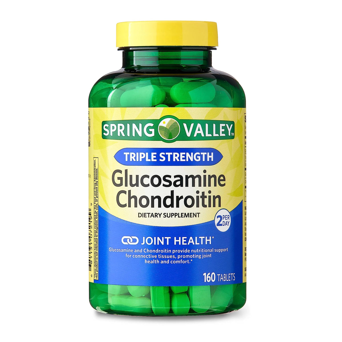 Glucosamine Chondroitin Triple Strength 160 Tablets M11357