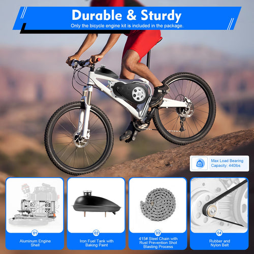 2-Stroke Air-Cooling Bicycle Engine Kit A1873
