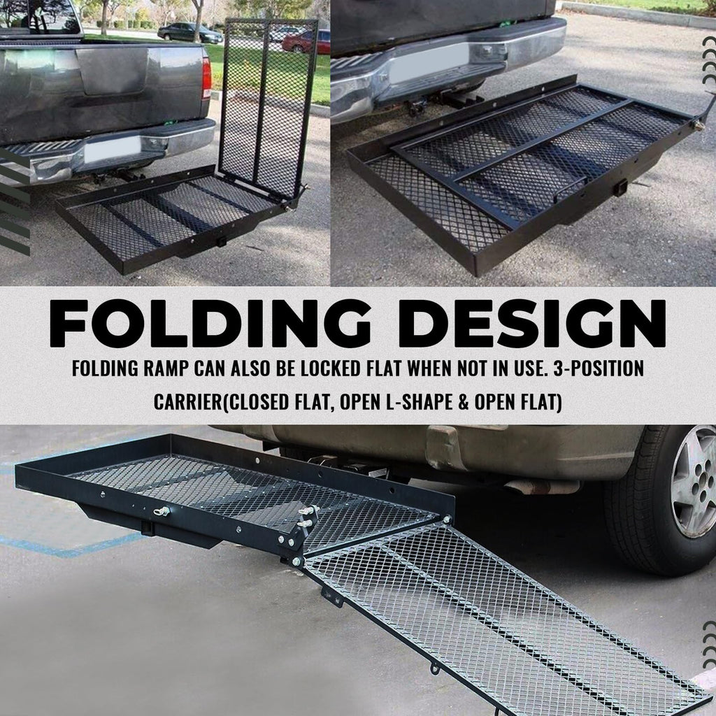 Steel Folding Mobility Scooter Carrier Rack D2260
