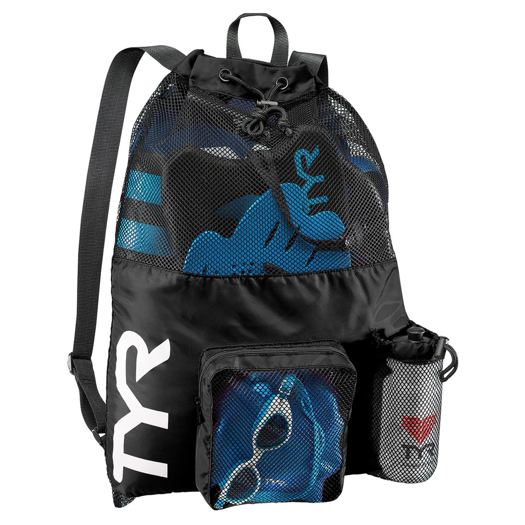 Black Mesh Backpack W35021