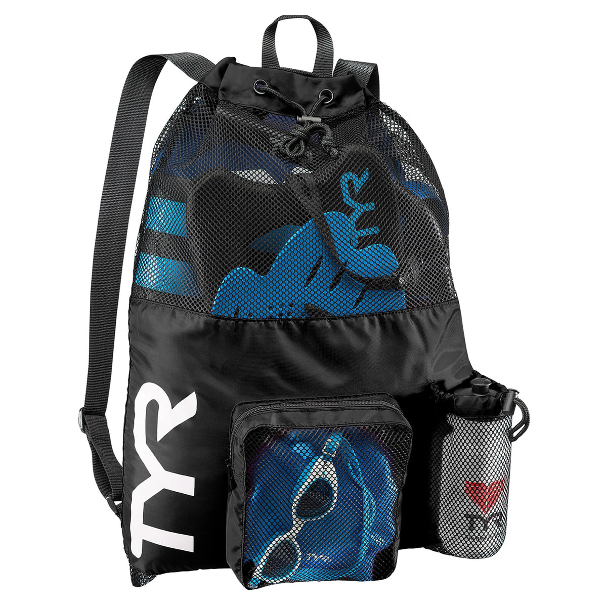 Black Mesh Backpack W35021