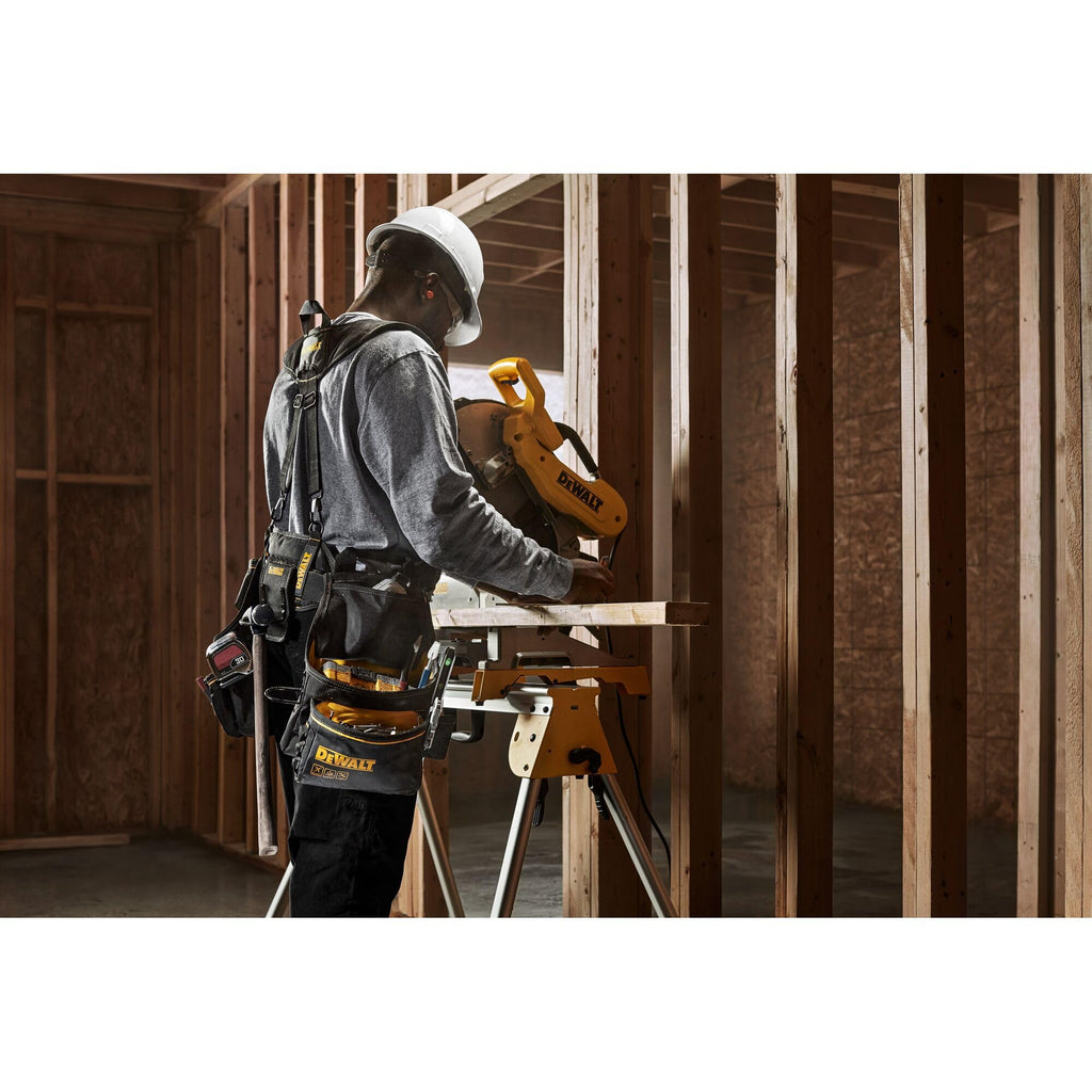 Heavy Duty Tool Belt Organizer with Suspenders and 25 Pockets M508