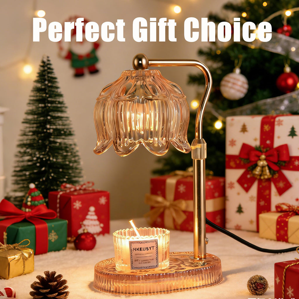 Amber Dimmable Height Adjustable Candle Warmer Lamp G4539