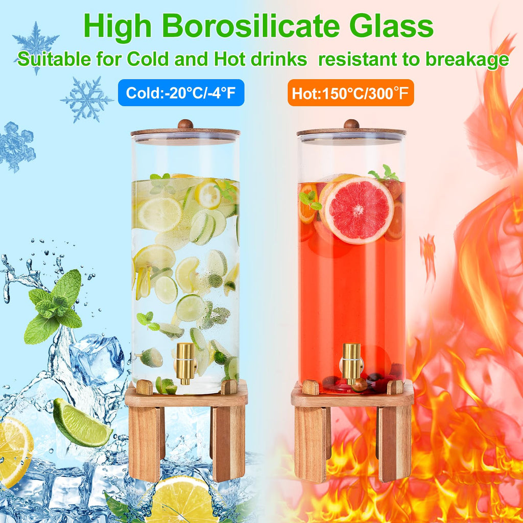 2 Gallon Drink Dispenser with Stand L56470