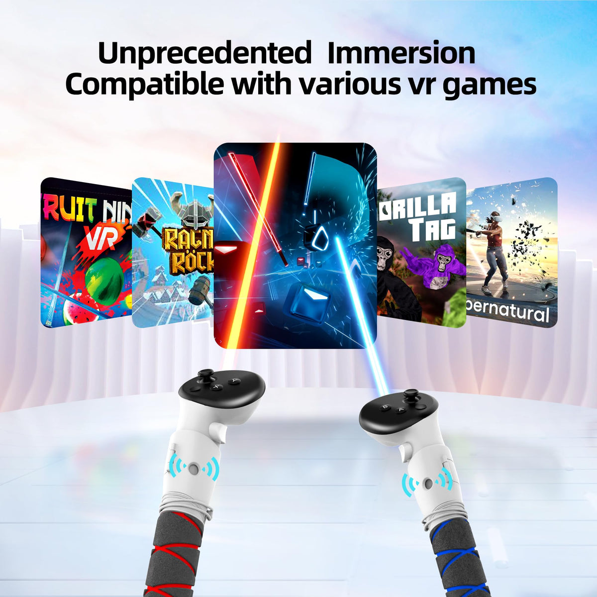 VR Controller Handle Attachments X41776