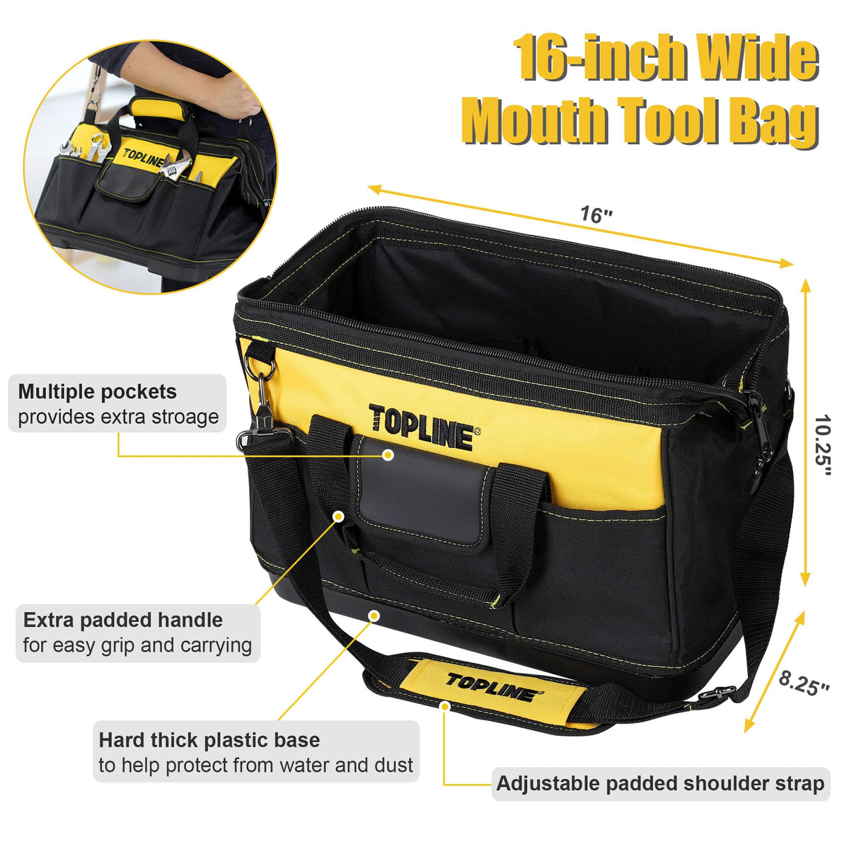 467-Piece Household Tool Kit with Bag U912