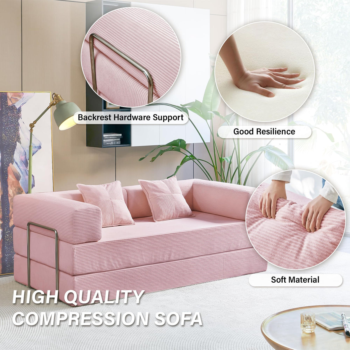Foldable Sofa Bed V607623