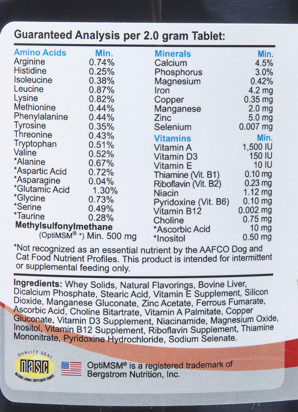 Geriatric Supplement for Dogs 350 Count S657746